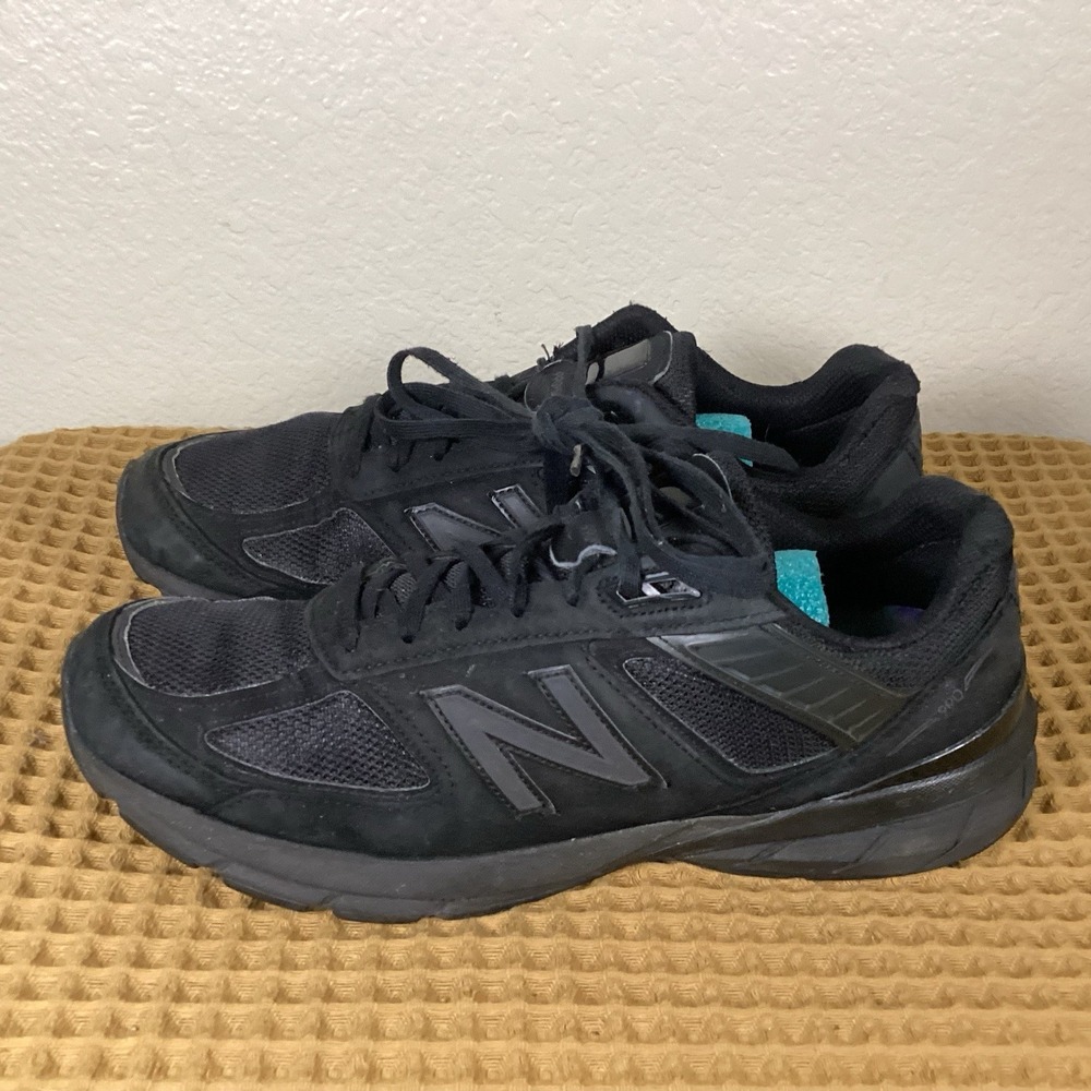 New Balance 990v5 "Triple Black" Mens Sz 13 D Running Sneaker M990BB5